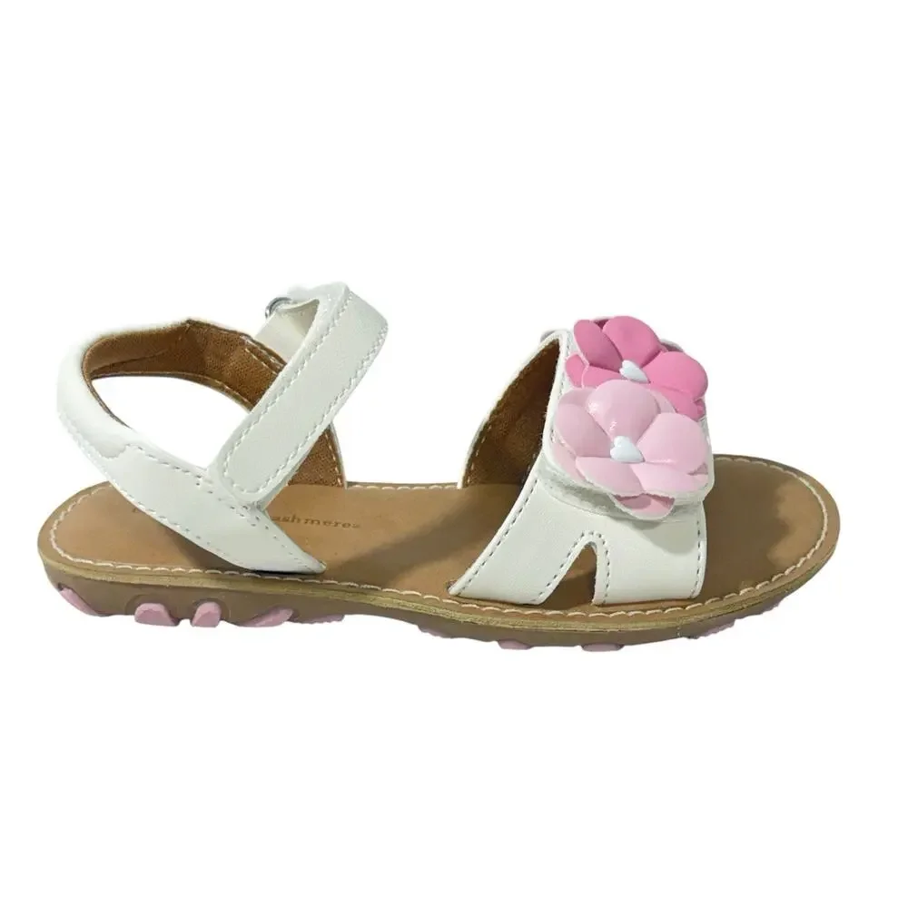 Cupcakes and Cashmere floral band Girls Adjustable Sandals SZ/10